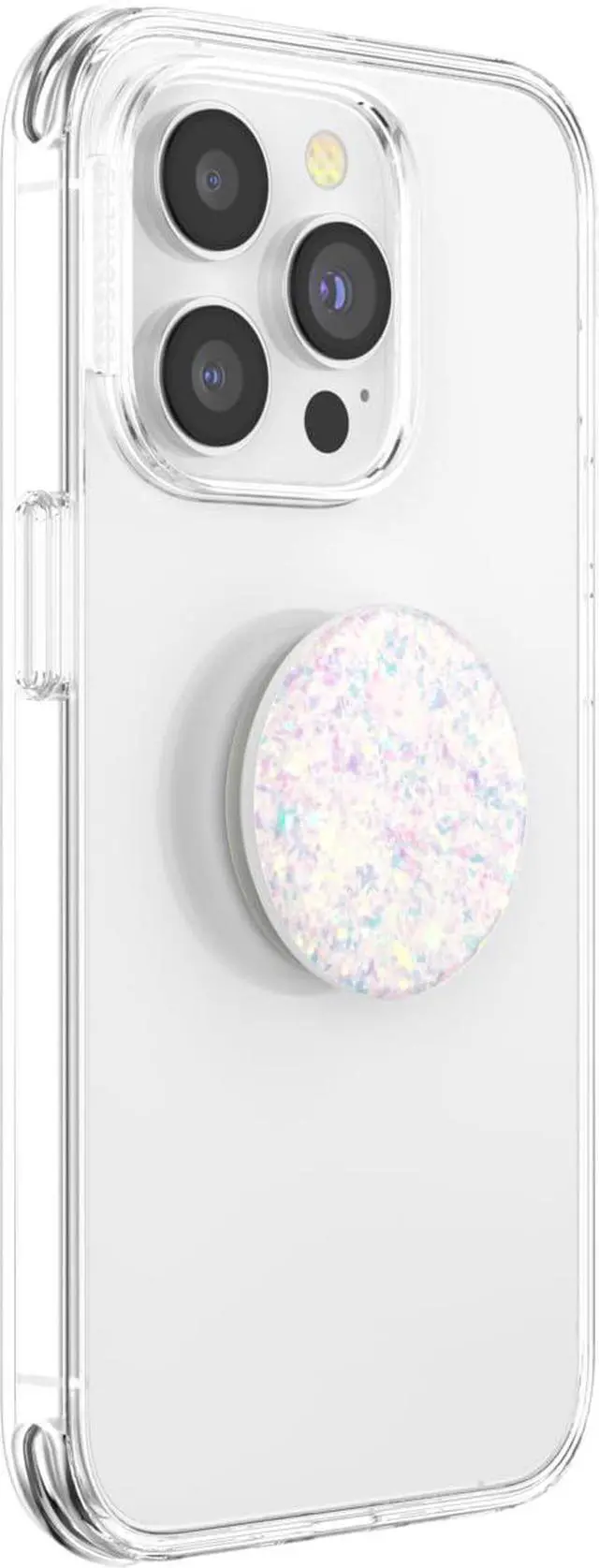 Alt view image 3 of 6 - Phone Grip with Expanding Kickstand, Adhesive Grip - White