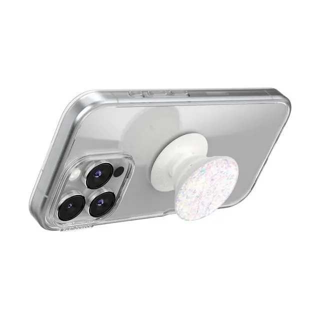 Alt view image 5 of 6 - Phone Grip with Expanding Kickstand, Adhesive Grip - White