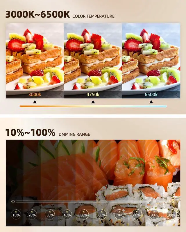 Alt view image 4 of 7 - Overhead Phone Mount with Ring Light Phone Holder,10" LED Ring Light for Desk with Stand and Remote for iPhone,Phone Tripod with Light for Video Recording TikTok Live Stream Cooking Kitchen Vlogging