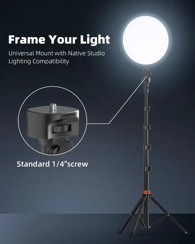 Alt view image 7 of 7 - 66" Phone Tripod, Tripod for iPhone with Remote & Ultimate Phone Mount, Extendable Cell Phone Tripod Stand for Video Recording, Professional Tripod & Monopod Accessories, Compatible for iPhone/Android