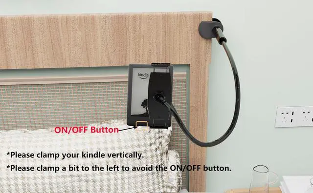 Alt view image 7 of 7 - Gooseneck Tablet Holder for Bed, Flexible Tablet Stand Holder with 360° Adjustable, Hands Free Tablet Mount Clip, Compatible with iPad/Kindle/Switch/Galaxy Tabs, More 4.7-13" Devices