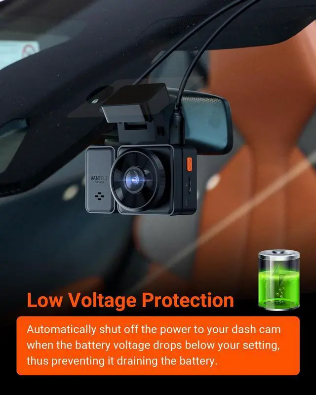 Alt view image 4 of 5 - 14.8ft 5-Level Adjustable Acc Hardwire Kit, Compatible for Dash Cam | USB C Port for Parking Mode, 12V-24V to 5V for E1 Pro, N4(S), N4 Pro S, N5(S), E360, S1 Pro(Max), N2X, E2 Dash Cam