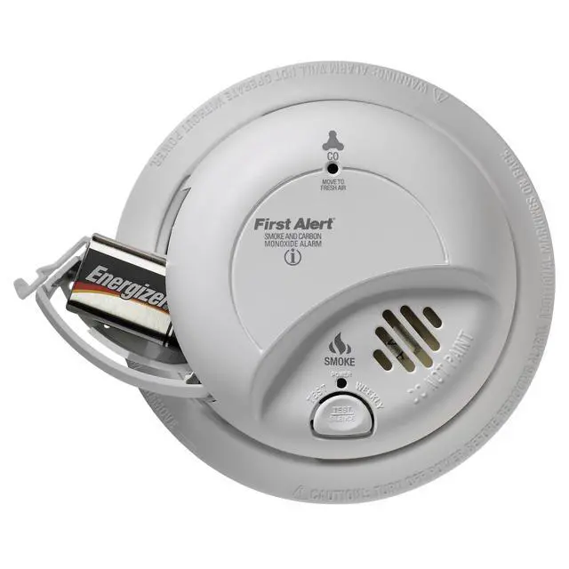 Alt view image 4 of 4 - BRK SC-9120B Hardwired Smoke and Carbon Monoxide (CO) Detector with Battery Backup