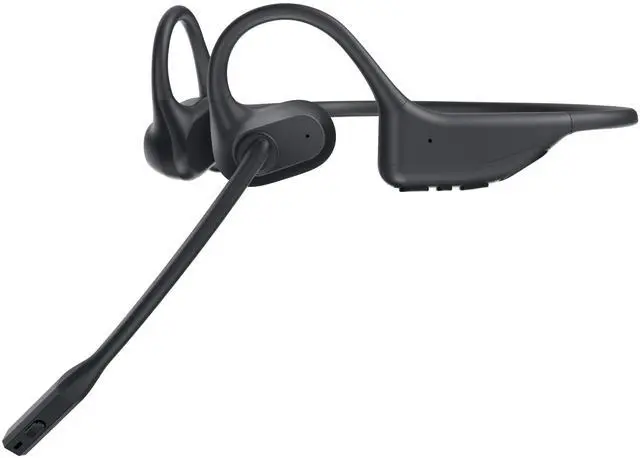 Main image of Open Ear Headphones with Mic, Bluetooth Headset with Microphone, Dual Connect Bluetooth 5.3 with AI Noise Cancelling Mic & Mute Function, Wireless Headset for Work, Sports, Drive