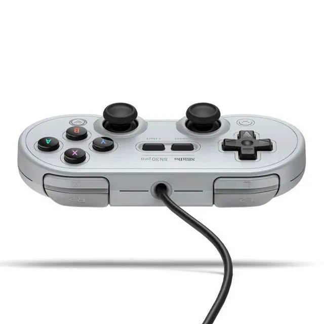 Alt view image 3 of 7 - Sn30 Pro USB Wired Gamepad for Switch, Windows & Raspberry Pi(Gray Edition)
