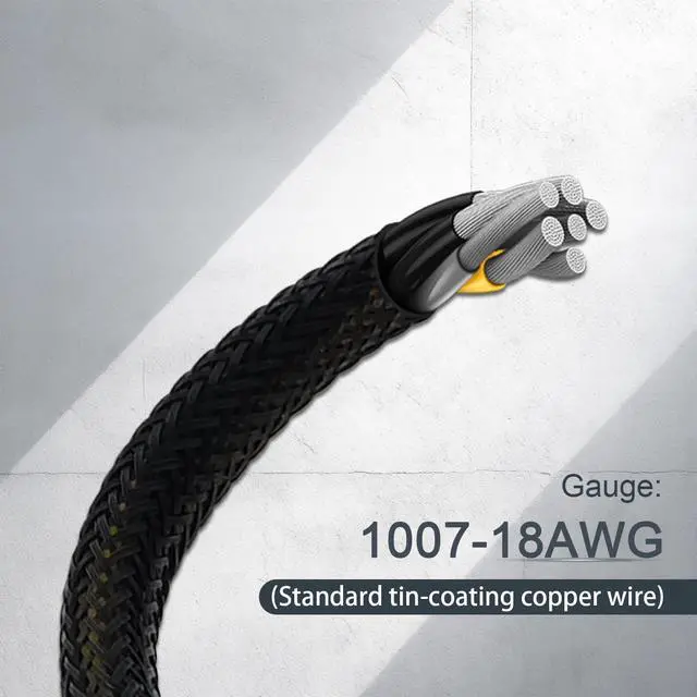 Alt view image 7 of 7 - 24 Pin to 6 Pin ATX PSU Power Adapter Cable for Dell Motherboard with 6 Pin Port 13.3-inch(34cm)