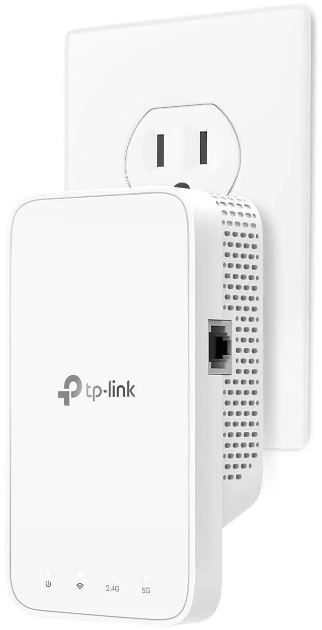 Main image of WiFi Extender with Ethernet Port, Dual Band 5GHz/2.4GHz (AC1200)