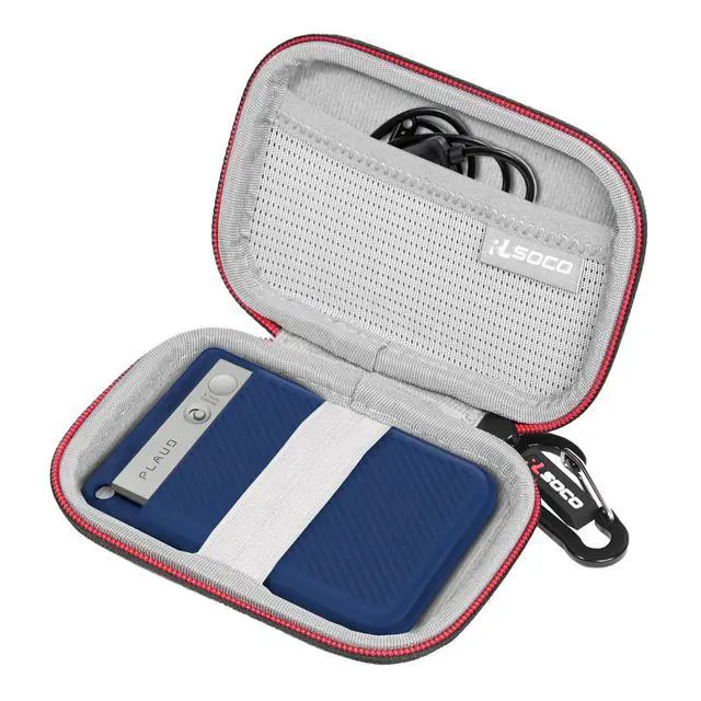 Main image of Hard Case for PLAUD Note Pro/Note Voice Recorder, AI Voice Recorder and Magnetic Protective Case - Black | Dustproof, Water-Resistant Storage Pouch, with Sturdy Metal Hook (Case Only)