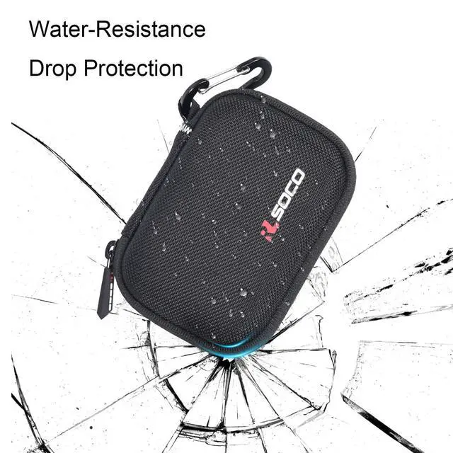 Alt view image 3 of 7 - Hard Case for PLAUD Note Pro/Note Voice Recorder, AI Voice Recorder and Magnetic Protective Case - Black | Dustproof, Water-Resistant Storage Pouch, with Sturdy Metal Hook (Case Only)