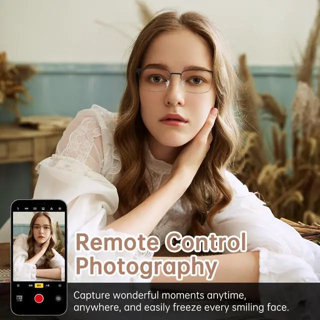 Alt view image 5 of 7 - Bluetooth Audio Smart Glasses, Blue Light Glasses for Women Men, Remote Shooting, Open Ear Sound Mic & Speakers, Magnetic Charging, Color-Changing Polarized Sunglasses Lenses, Voice AssistantGS06S)