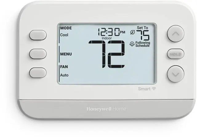 Main image of New! Smart Thermostat, Conventional/Heat Pump Compatibility, WiFi Thermostat for Home, X2S, Gray