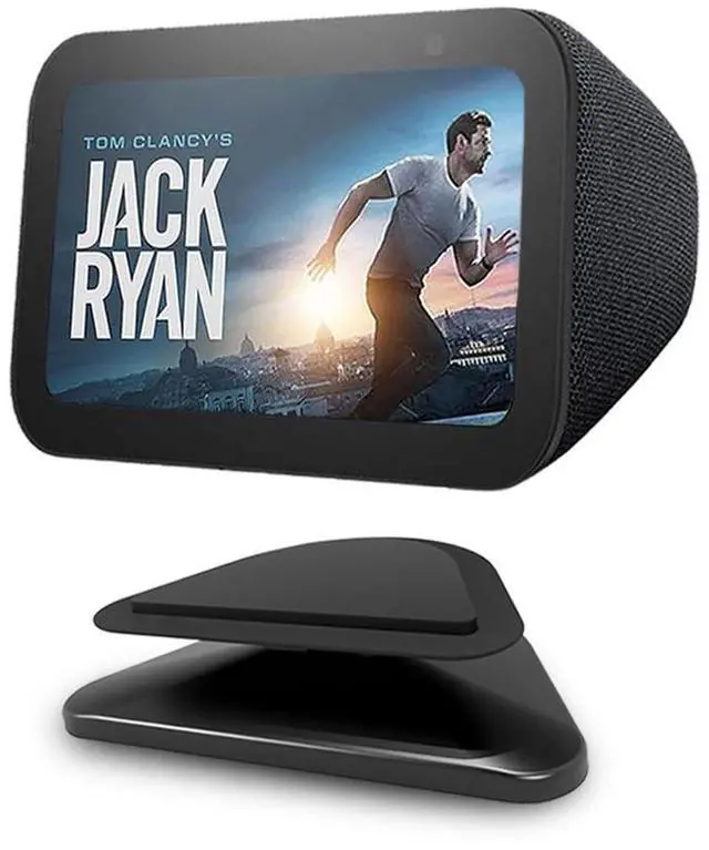 Main image of All-New Stand for Show 5 (3rd Gen) | Adjustable Design to Improve Viewing Angle | Swivel and Tilt Accessories Compatible with Show 5 & iPhone Models | Black