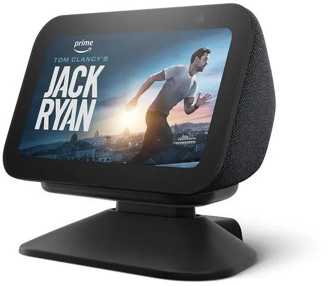 Main image of Echo Show 5 (3rd Gen) Adjustable Stand with USB-C Charging Port | Charcoal