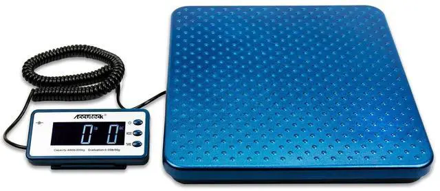 Alt view image 3 of 5 - 440lb Heavy Duty Digital Metal Industry Shipping Postal Scale W/C