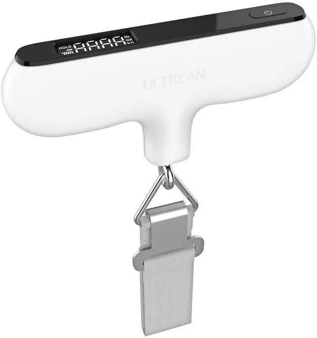 Main image of Luggage Scale, 110lb Digital Suitcase Weight Scale for Travel, Portable Handheld Baggage Scale with Rubber Paint, Hook, Battery Included