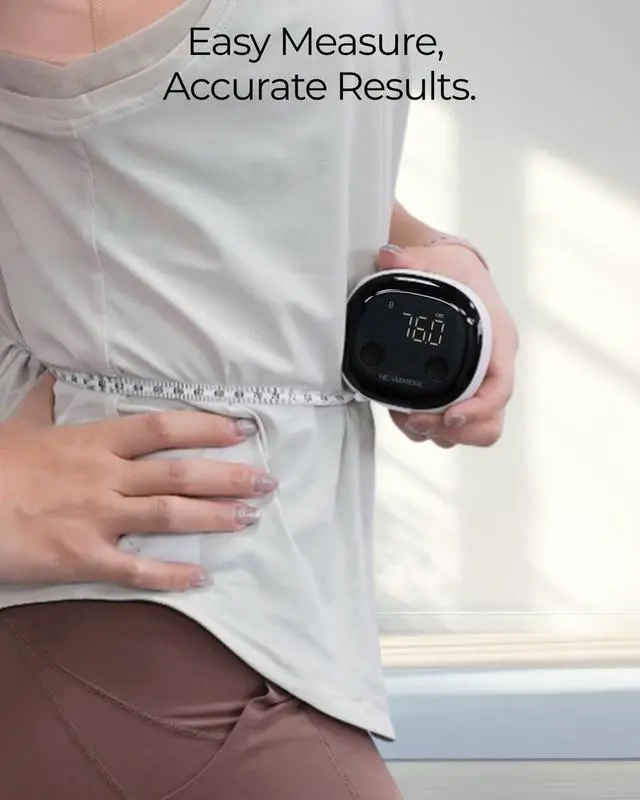 Alt view image 5 of 7 - Smart Body Tape Measure, Track Measurements Bluetooth Dedicated App, Digital Measuring for Weight Loss, Muscle Gain, Fitness Shape, Multi Users, Retractable, USB-C, 60 in / 150 cm