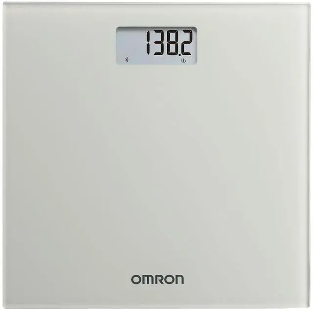 Main image of Digital Scale with Bluetooth Connectivity (SC -150) - 330 lb Weight Capacity - Use with Free OMRON Connect App - Light Gray