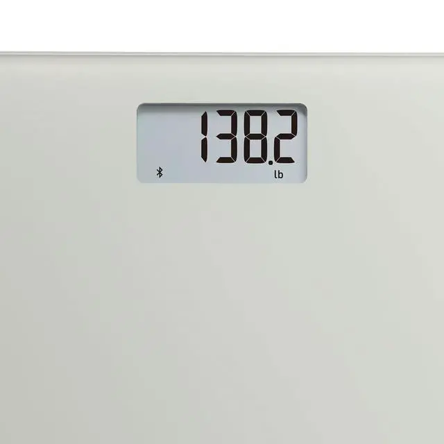 Alt view image 4 of 4 - Digital Scale with Bluetooth Connectivity (SC -150) - 330 lb Weight Capacity - Use with Free OMRON Connect App - Light Gray