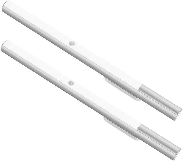 Main image of 48 LED Closet Lights, Motion Sensor Light Indoor, 4500mah Build-in Large Rechargeable Battery, Wireless Under Cabinet Lighting for Kitchen/Pantry/Wardrobe/Wall/Stair, 6000K Clean White (2 Pack)
