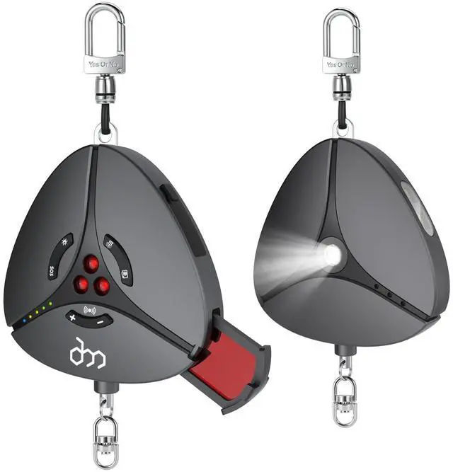 Main image of GPS Tracker Detector & Signal Detector Portable Hidden Camera Detector and Tracker Detector with Alarm & Flashlight, Travel Security Keychain for Women