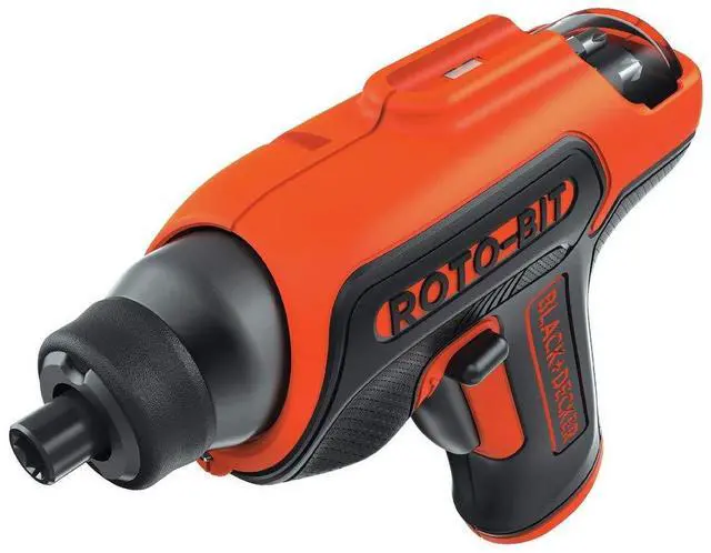 Alt view image 2 of 7 - 4V MAX Electric Screwdriver, Cordless, 180 RPM, 8 Bits With Built-In, Storage Compartment, Batteries Included (BDCS50C)