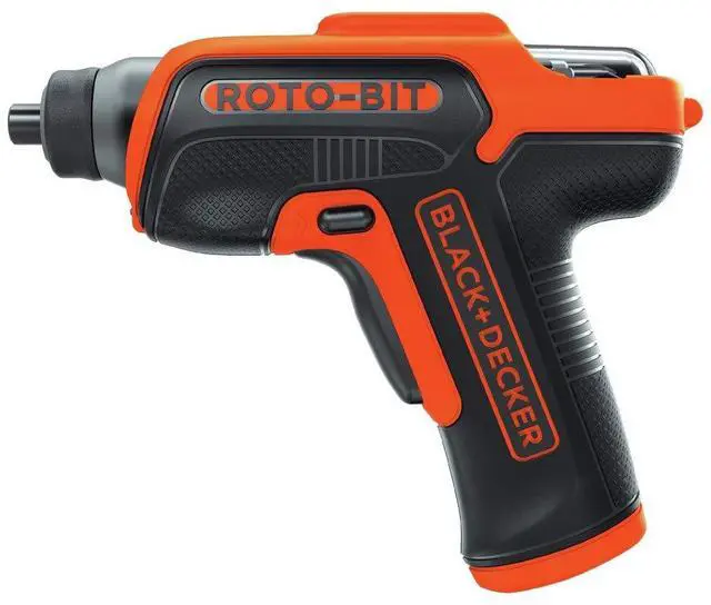 Alt view image 5 of 7 - 4V MAX Electric Screwdriver, Cordless, 180 RPM, 8 Bits With Built-In, Storage Compartment, Batteries Included (BDCS50C)