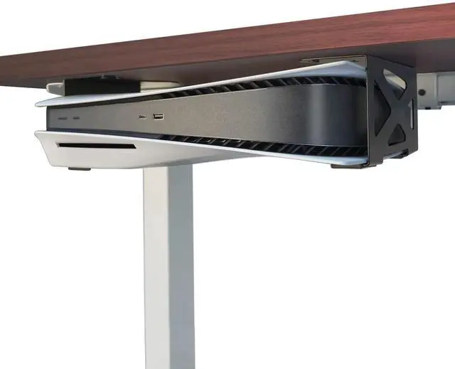 Main image of Under Desk Holder for PS5/PS5 Slim/Pro,Stealth Mount Compaitble with PlayStation 5 Disc & Digital Edition Console,Space Saving,DP-05