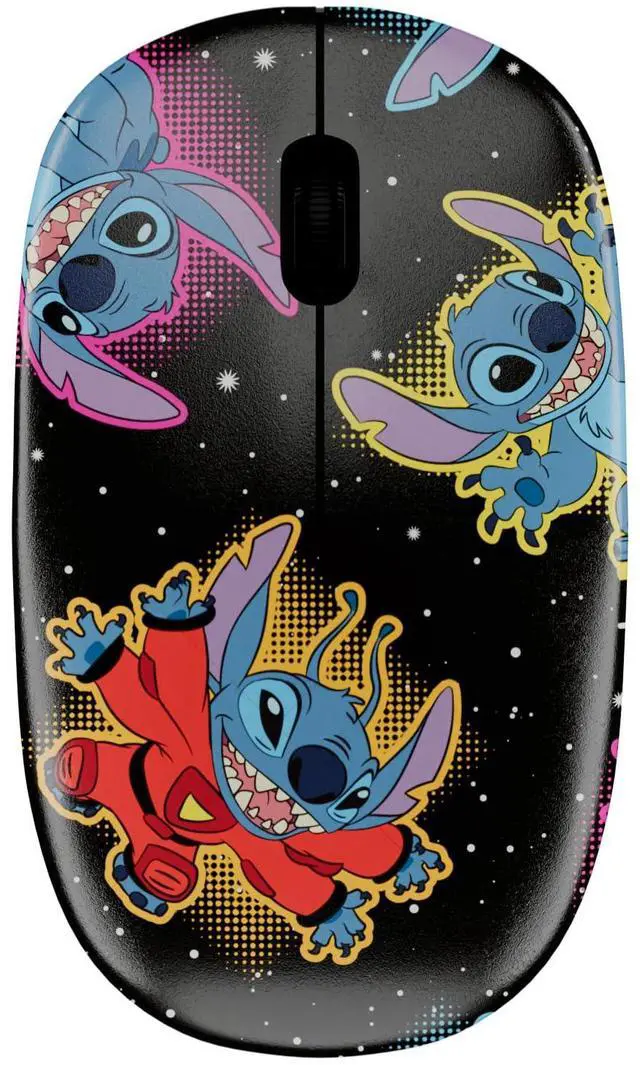 Main image of Disney Lilo and Stitch Wireless Mouse, Bluetooth Ergonomic Mouse Computer Accessories for Laptop Computer or Mini PC and Stitch Gifts for Women, Men, and All Fans of Stitch Stuff