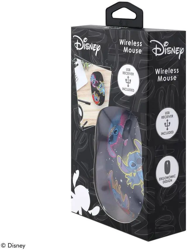 Alt view image 7 of 7 - Disney Lilo and Stitch Wireless Mouse, Bluetooth Ergonomic Mouse Computer Accessories for Laptop Computer or Mini PC and Stitch Gifts for Women, Men, and All Fans of Stitch Stuff