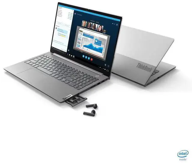 Alt view image 7 of 7 - Lenovo ThinkBook 15 Gen 2 Laptop | Intel Core i7-1165G7 | 16GB DDR4 RAM | 512GB SSD | 15.6" FHD Touchscreen | Windows 11 Pro