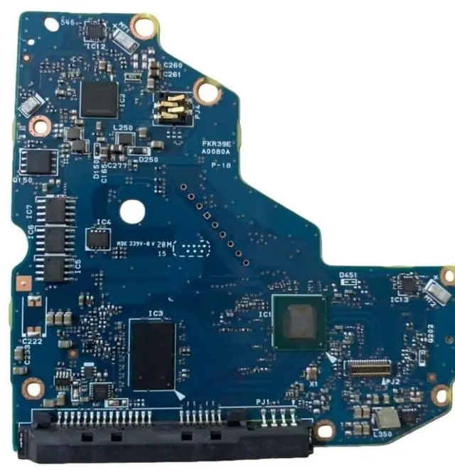 Main image of PCB for MG07ACA14TA 10/12/14 Hard Drive, M7 SATA Hard Drive Circuit Board G0080A
