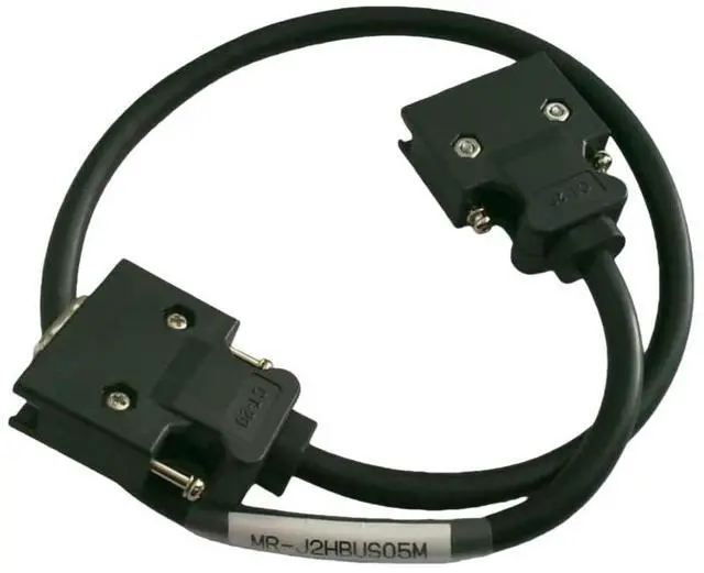 Main image of MR-J2HBUS05M communication cable, 0.5 meters, for MR-J2S-B servo motors.