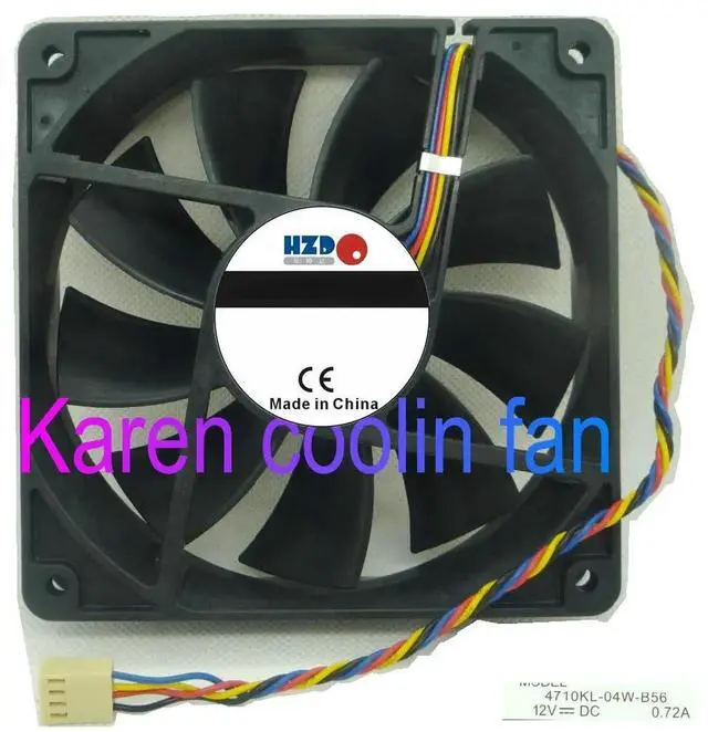 Main image of 4710kl-04W-B56 12025 12V 0.72A 4-wire cooling fan