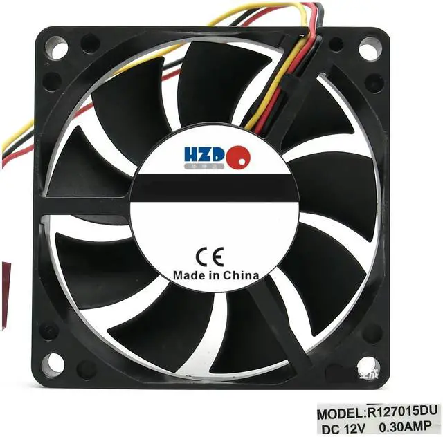 Main image of 70x70x15MM DC12V 0.30A Computer Cooler R127015DU