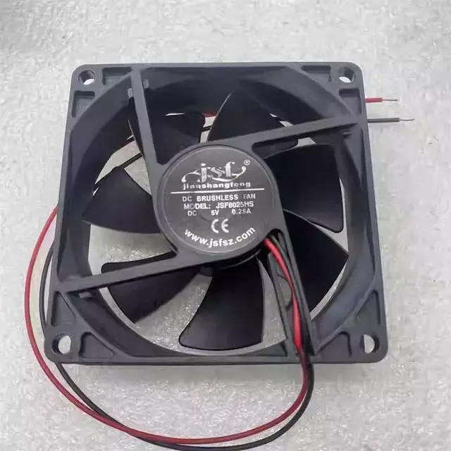 Main image of 8cm 8025 12V 0.1A Cooling Fan JSF8025HS