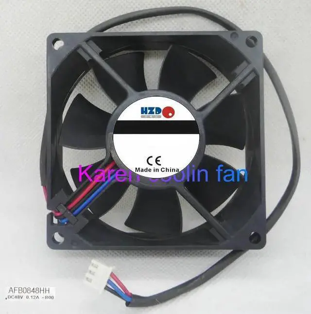 Main image of 8cm 8025 48V Cooling Fan 80*80*25mm AFB0848HH