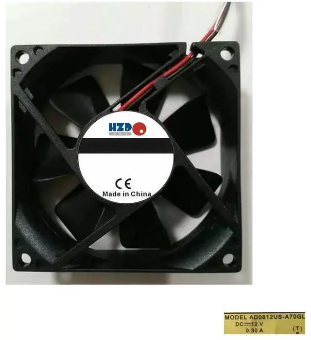 Main image of 8CM 8025 12V 0.33A Cooling Fan AD0812US-A70GL