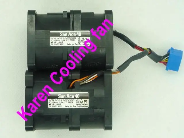 Main image of 4CM 9CRA0412G5088 WR381-X03 4056 12V 1.0A Cooling Fan
