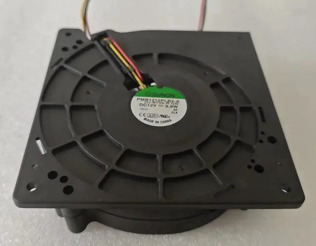 Main image of 12032 12V 9.4W 9.8W PMB1212PLB2-A (R), (F.GN) 3-pin RGN cooling fan for 3750 fans.