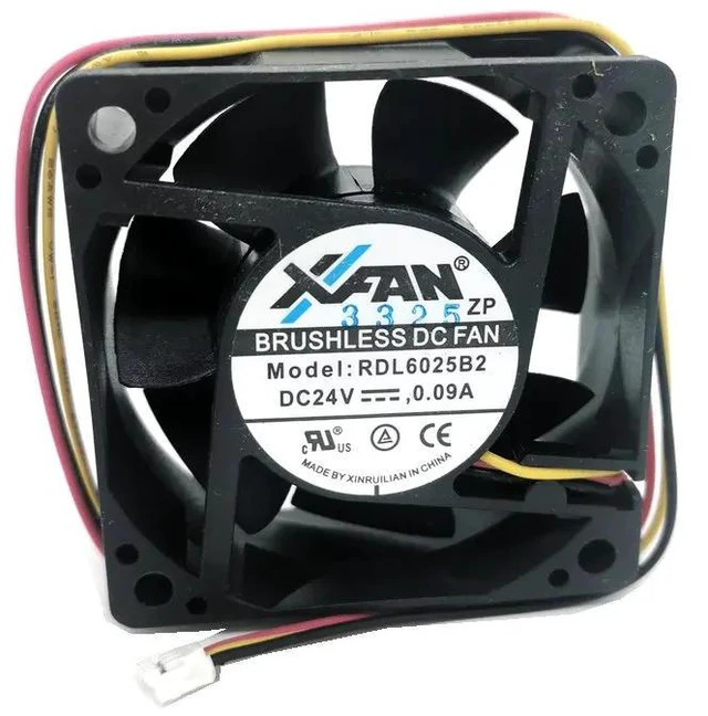Main image of RDL6025B2 6025 24V 0.09A Laptop Fan 60*60*25MM Laptop Stand
