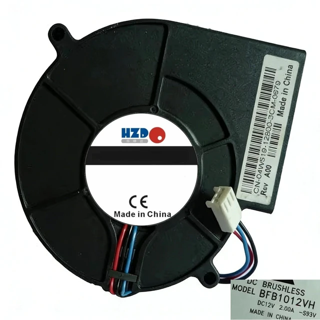 Main image of 9733 12V 6A Drum Cooling Fan 97*94*33MM BFB1012VH 2.0A