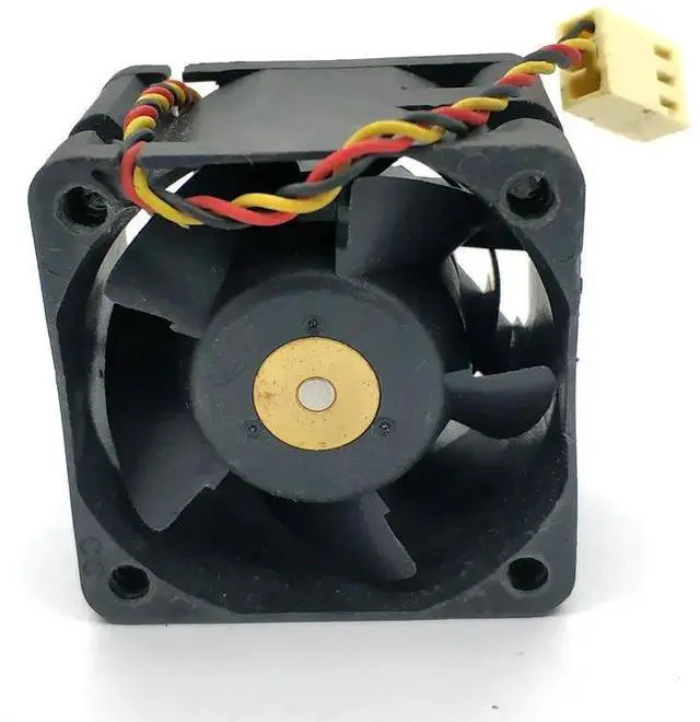 Main image of The PMD1204WQB1-A 4028 12V 9.1W CPU cooler is insufficient due to the axial-flow cooling fan.