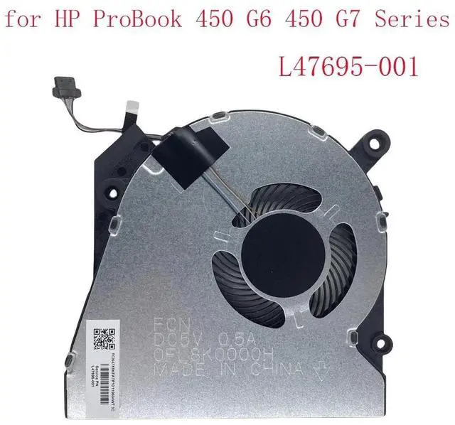Main image of Replacement CPU cooler fan for 450 G6 and 450 G7 series: HSN-Q16C L47695-001 0FL8K0000H NS85C00-18E07 4-pin