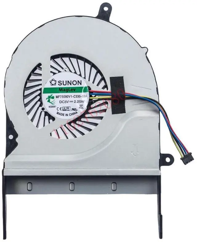 Main image of CPU cooler fans suitable for N551, N551J, G551, GL551JB, G551J, G58, G58J, G58JW, N551JW, N551JK, N551JX, G551JM, and G551JX series CPUs.