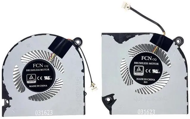 Main image of CPU+GPU cooling fans suitable for AN515-54, AN515-54-51M5, AN515-54-599H, AN515-54-5695, and AN517-51 7 series CPU+GPU cooling fans.