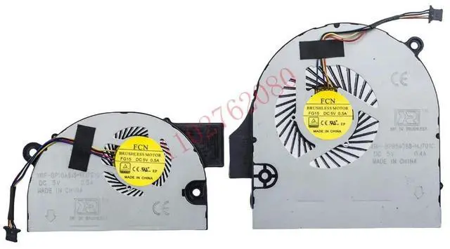 Alt view image 2 of 2 - Three-wire cooling fan 3615RL-05W-B49