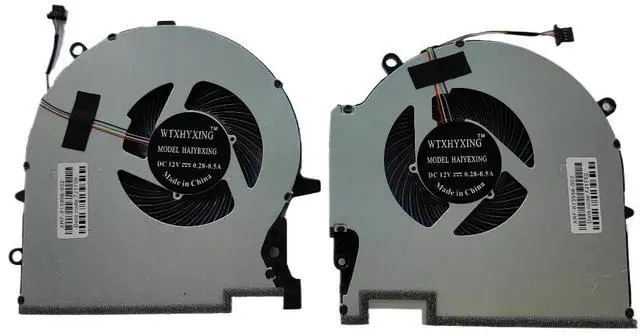 Main image of CPU+GPU cooling fans for 7 Plus 17-CK 17-CK1020NR 17-CK0372NR 17-CK1065CL TPN-Q266 series M78888-001 M78889-001 laptops