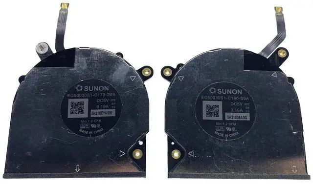 Main image of CPU + GPU cooling fans for XPS 7390 series 2-in-1 laptops
