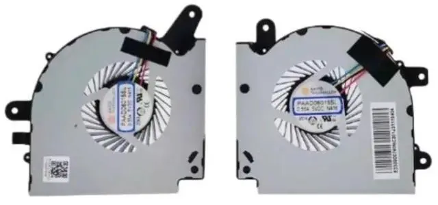Main image of CPU and GPU cooling fans (DC 5V) for Bravo 17 A4DDR Br MS-17FK MS17FK laptops (N415 N416)