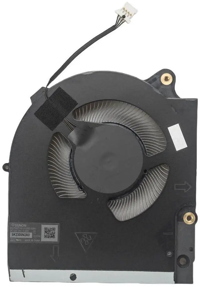 Main image of CPU cooling fans for M15 R5, M15 R6, M15 Ryzen R5, M15 R6 2021 series laptops.